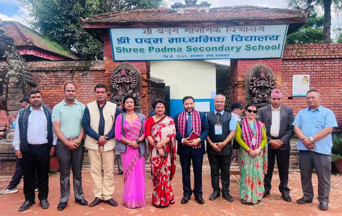 राणाकालीन विद्यालय श्री पद्मको दर्दनाक अवस्था, अवस्था सुधार्न गम्भीर भएर लाग्नु पर्ने मन्त्री खड्गीको जोड
