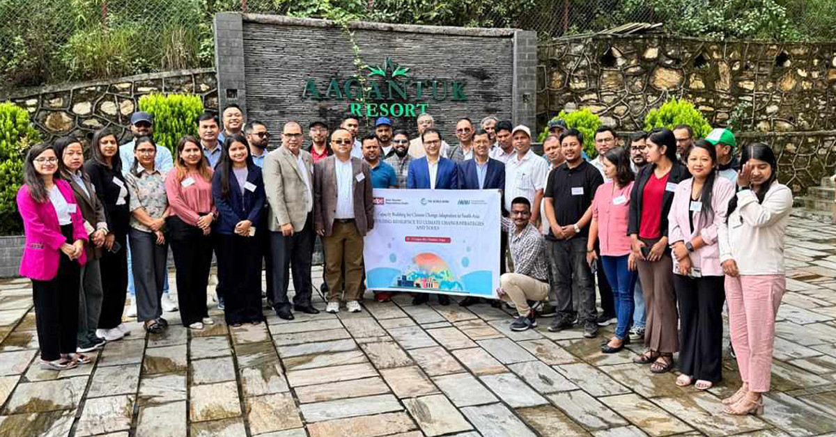 जलवायु परिवर्तनको प्रभाव सम्बन्धी तालिम सुरू, जलस्रोत तथा सिंचाइ विभागका महानिर्देशक बरालद्वारा उद्घाघाटन
