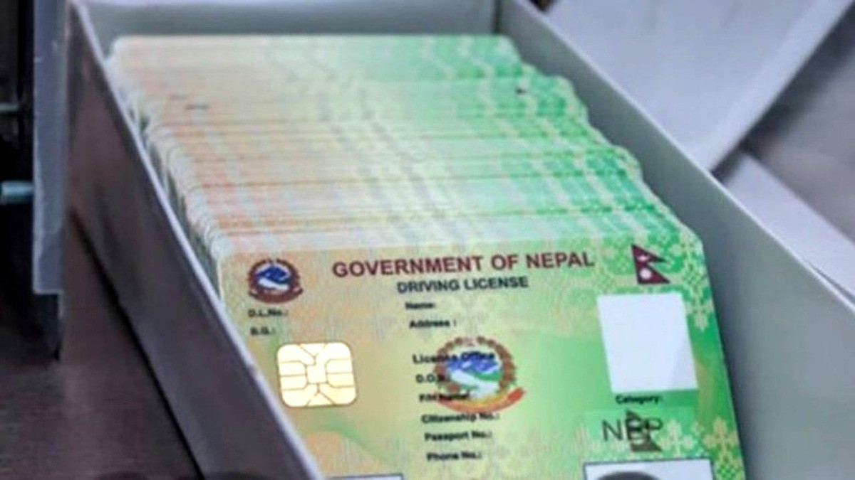ट्रायल पासपछि अब मोबाइलमै लाइसेन्स