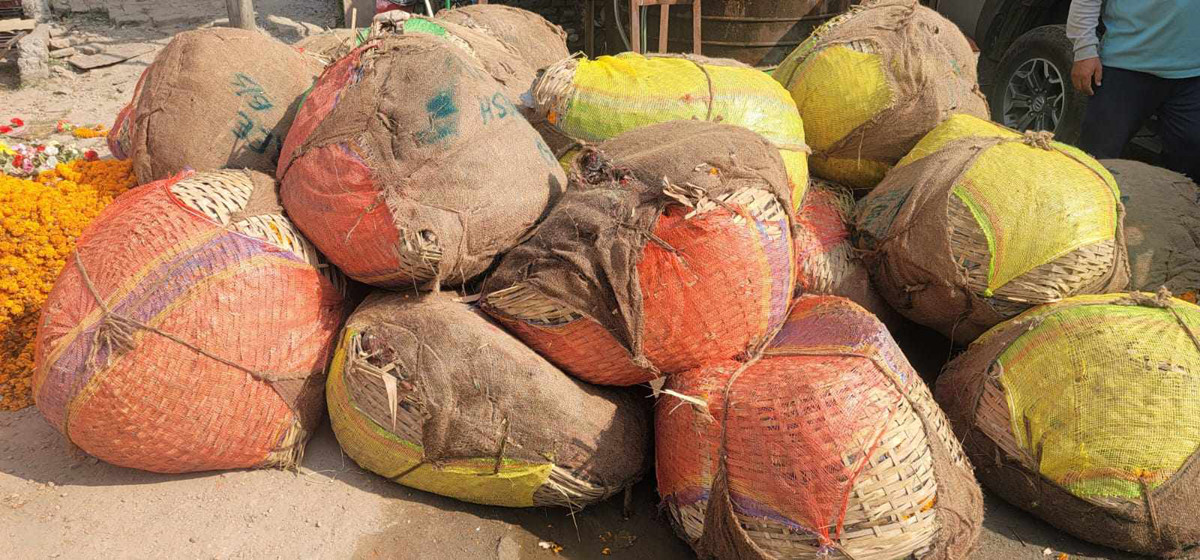 महानगर प्रहरी बलद्वारा भारतबाट ल्याइएको ठूलो परिमाणमा फूल पक्राउ, नेपाली फूललाई अवसर