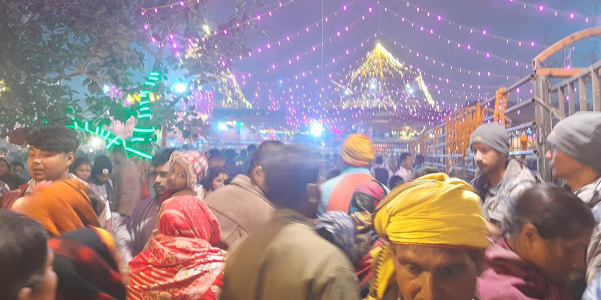 बाराको प्रख्यात गढीमाई मेलामा दर्शनार्थीको घुइँचो, दश हजारभन्दा बढी राँगाबलि