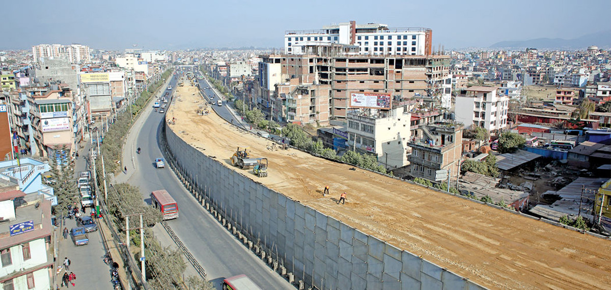 ग्वार्को ‘ओभरपास’ का ठेकेदारलाई जरिबाना, त्रिपुरेश्वर–माइतीघरको  फ्लाइओभर बनाउन अध्ययन