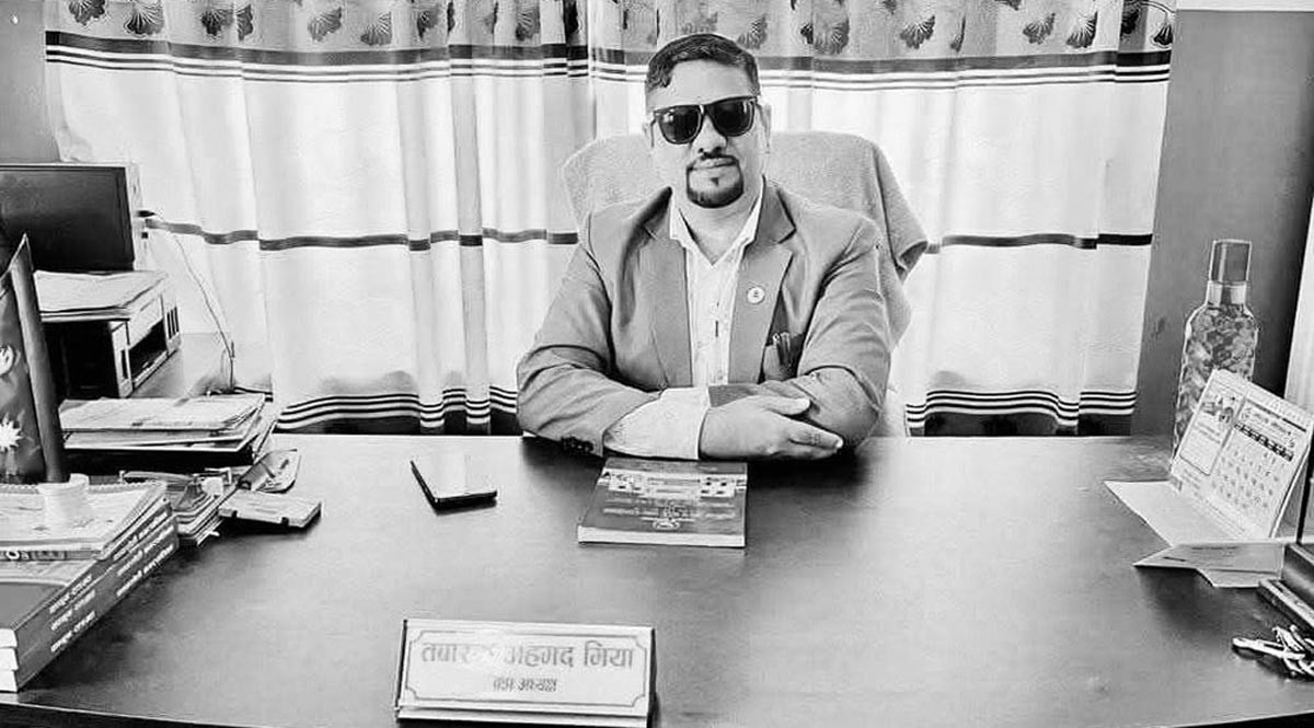 कावासोती १ का वडाध्यक्ष वाराक अहमद मिँयाको हृदयघातबाट निधन