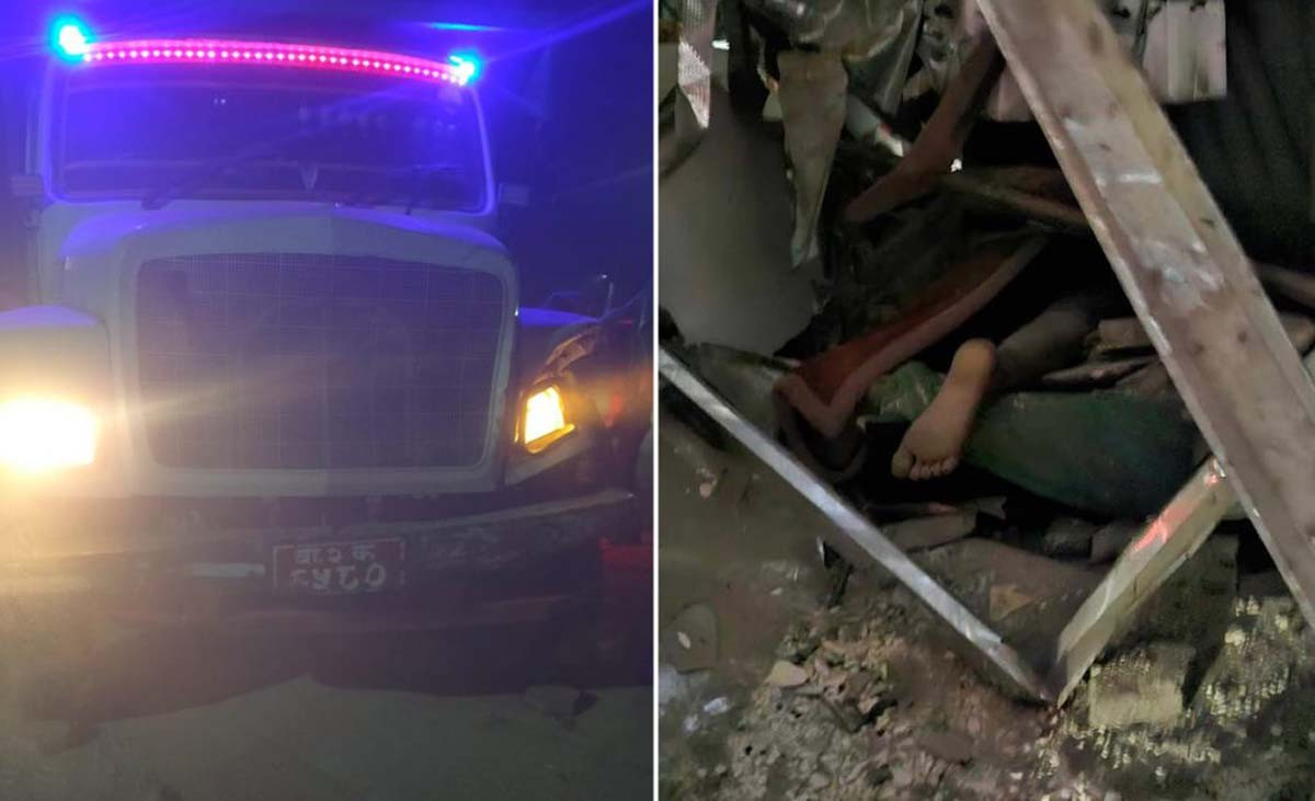 तीनजनाको मृत्यु हुने गरी सवारी दुर्घटना गराउने सवारी चालक माझी प्रहरी नियन्त्रणमा