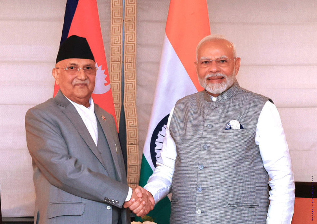 सगरमाथा संवादमा भारतीय प्रधानमन्त्री मोदी नआउने