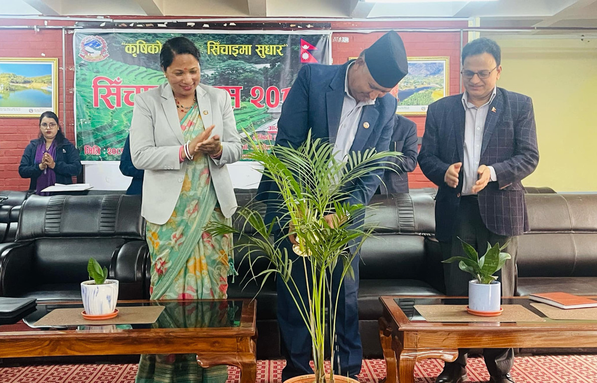 लुम्बिनीमा सिंचाई दिवस मनाईयो, सिंचाईका लागि बर्षाको पानी संकलन अभ्यासलाई विस्तार गरिने