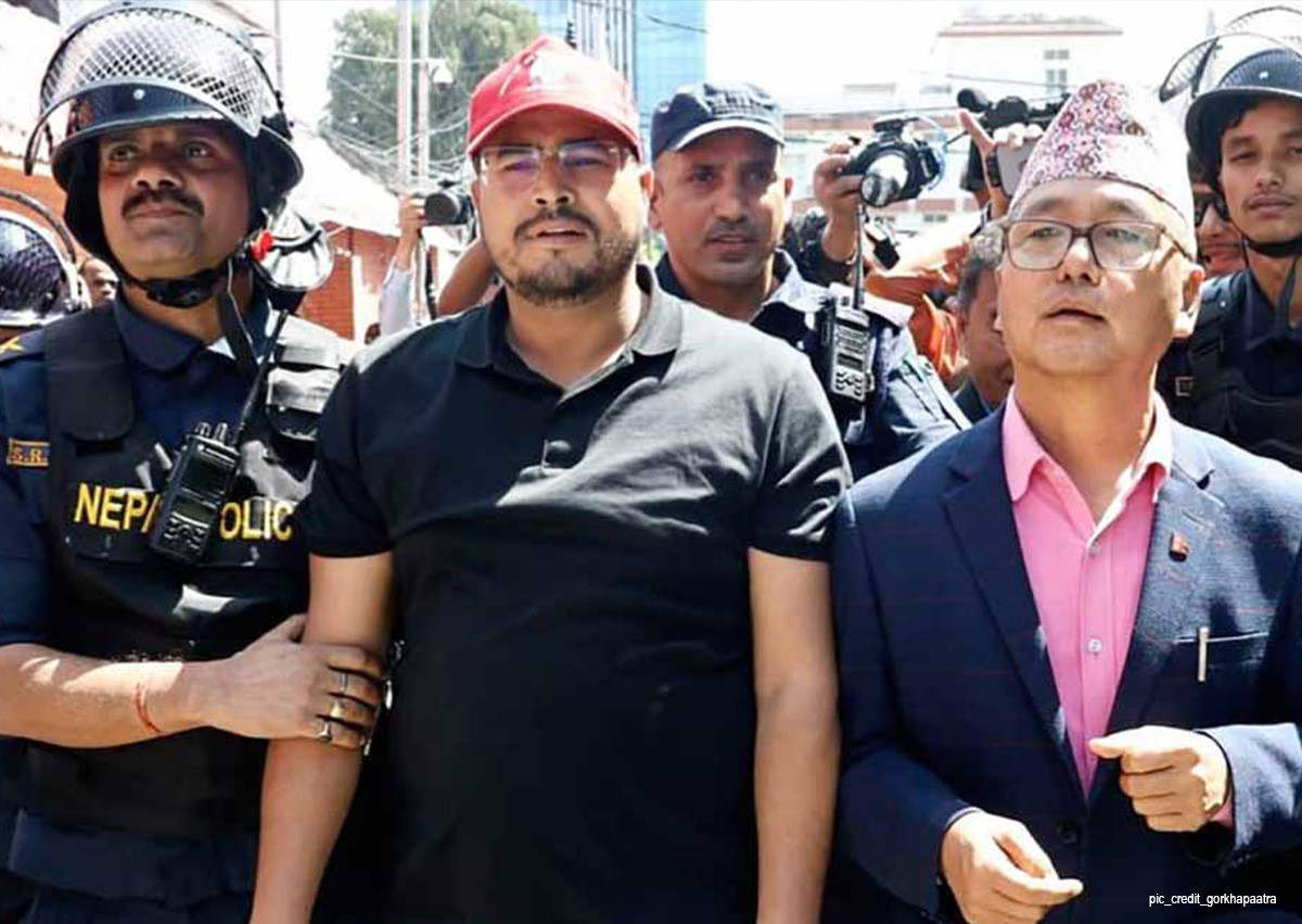 राप्रपाका अध्यक्ष लिङ्देन, नेता तामाङ र शाही पक्राउ