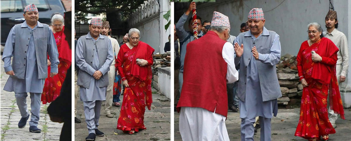 राजावादीको आन्दोलनको मिति नजिकिदै गर्दा पूर्वराजा ज्ञानेन्द्र नारायणहिटीमा