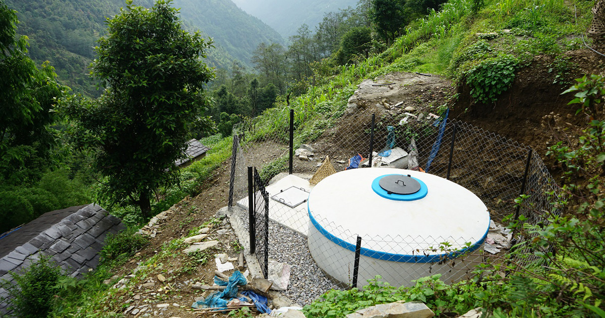 चालीस लाखको लागतमा ग्रामीण खानेपानी आयोजना सम्पन्न