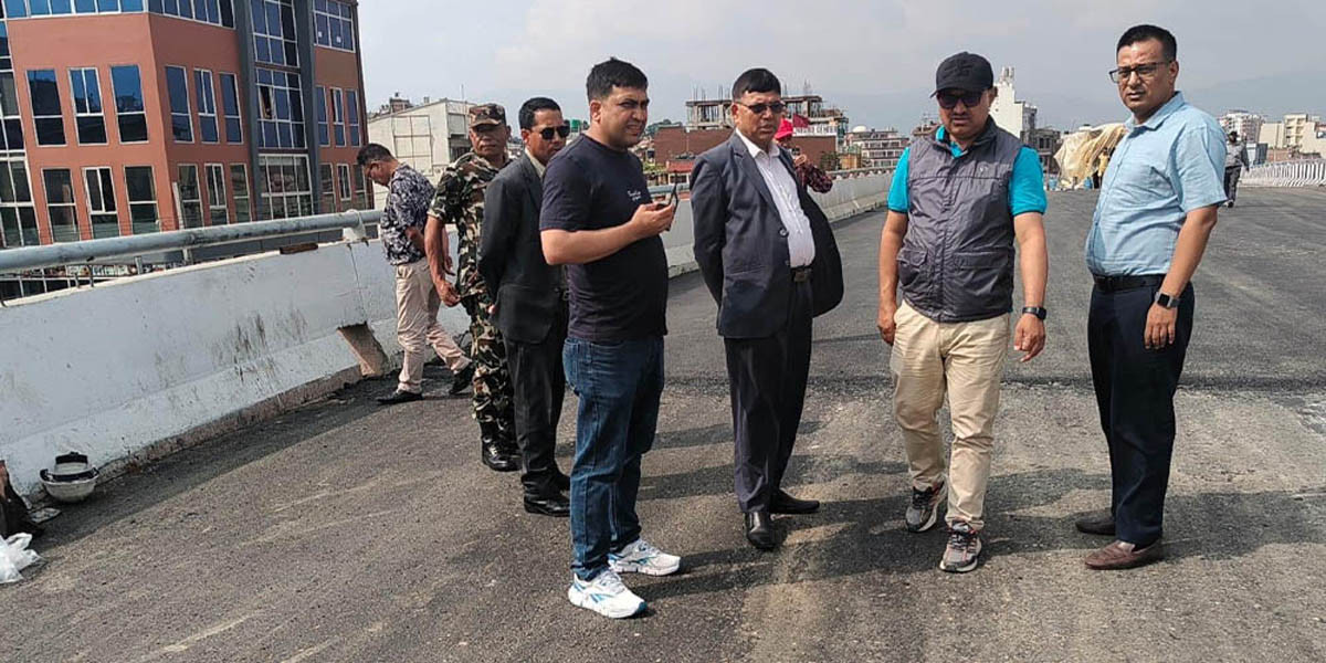 चार दिनपछि फ्लाइओभरबाटै गाडी चल्ने