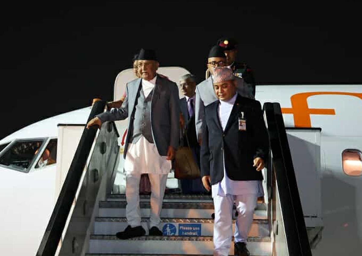 प्रधानमन्त्री ओली दुबईमा