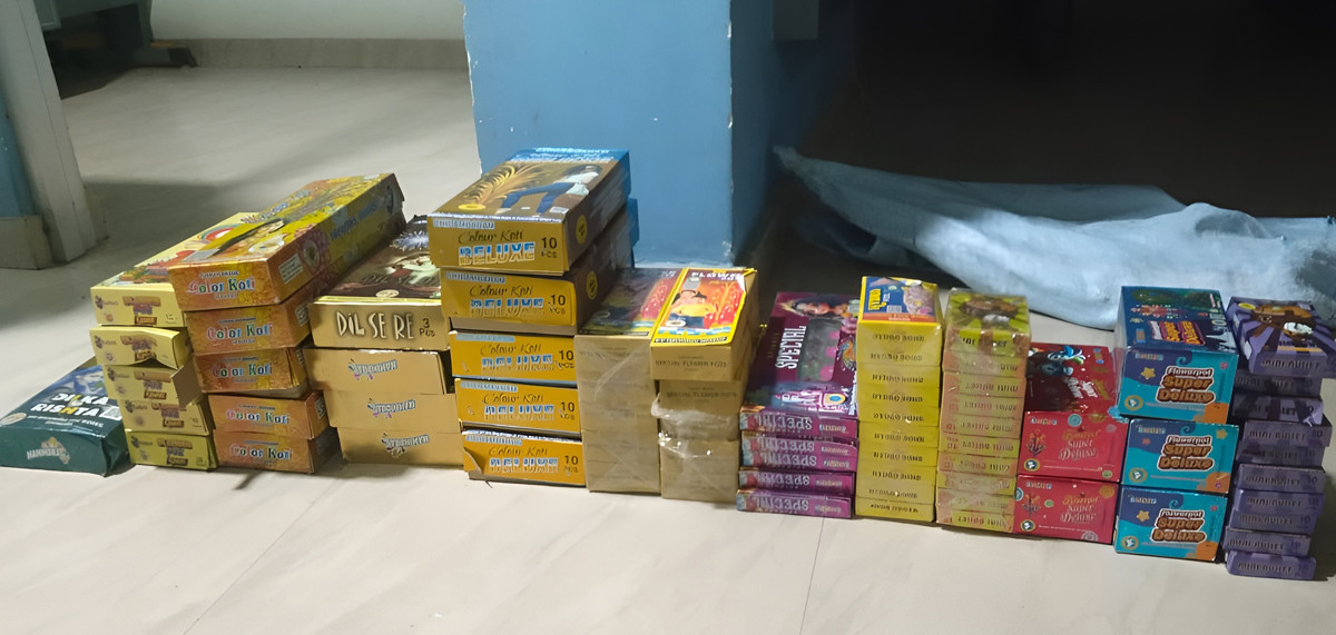 पश्चिम नवलपरासीको जगतपुरबाट ठूलो परिमाणमा विस्फोटक पदार्थ बरामद
