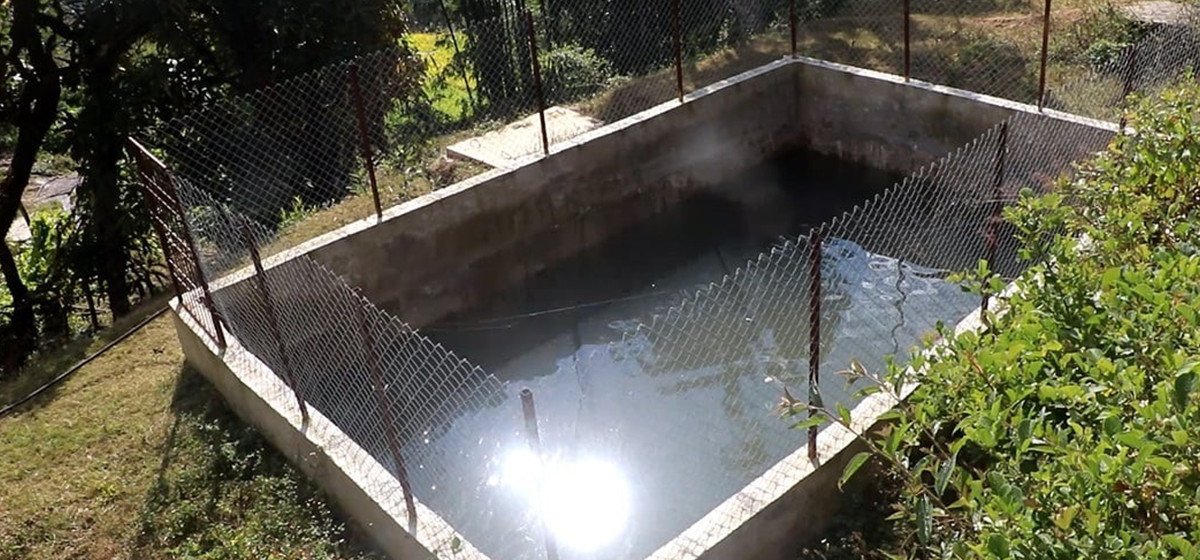 सुक्खा क्षेत्रमा ३० लाखमा तीनवटा सिँचाइ पोखरी निर्माण