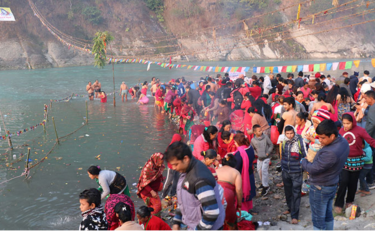 माघे संक्रान्तीको अवसरमा देवघाटधाममा लाग्ने मेलाको सम्पूर्ण तयारी पूरा