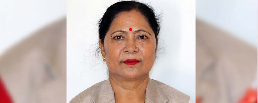 लुम्बिनी प्रदेशसभा सदस्य रेखा शर्मा पक्राउ, घरमा राखेर बालश्रम गराएको आरोप