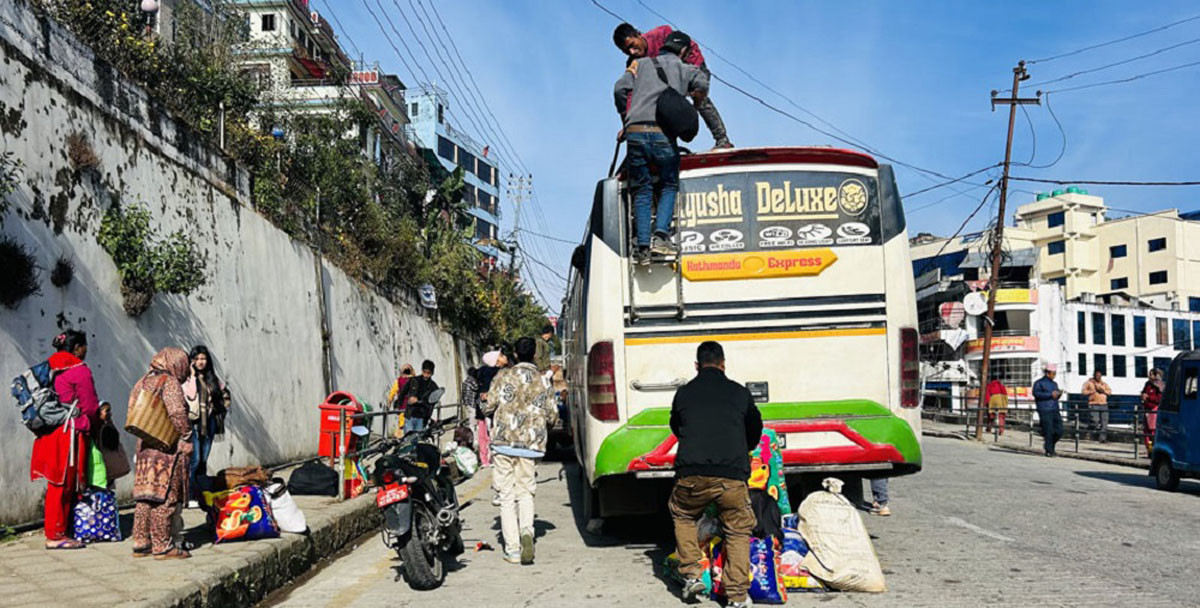 अबदेखि सार्वजनिक बसमा ‘लगेज ट्याग’ प्रणाली लागू हुने